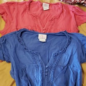 Set of 2 Oh baby Medium maternity t shirts